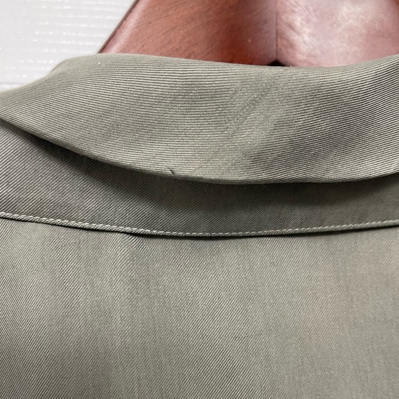 RARE!!! Vintage Claude Montana 100% Silk Blouse Made In Italy - Picture 6 of 10